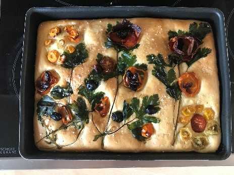 foccacia fleurie